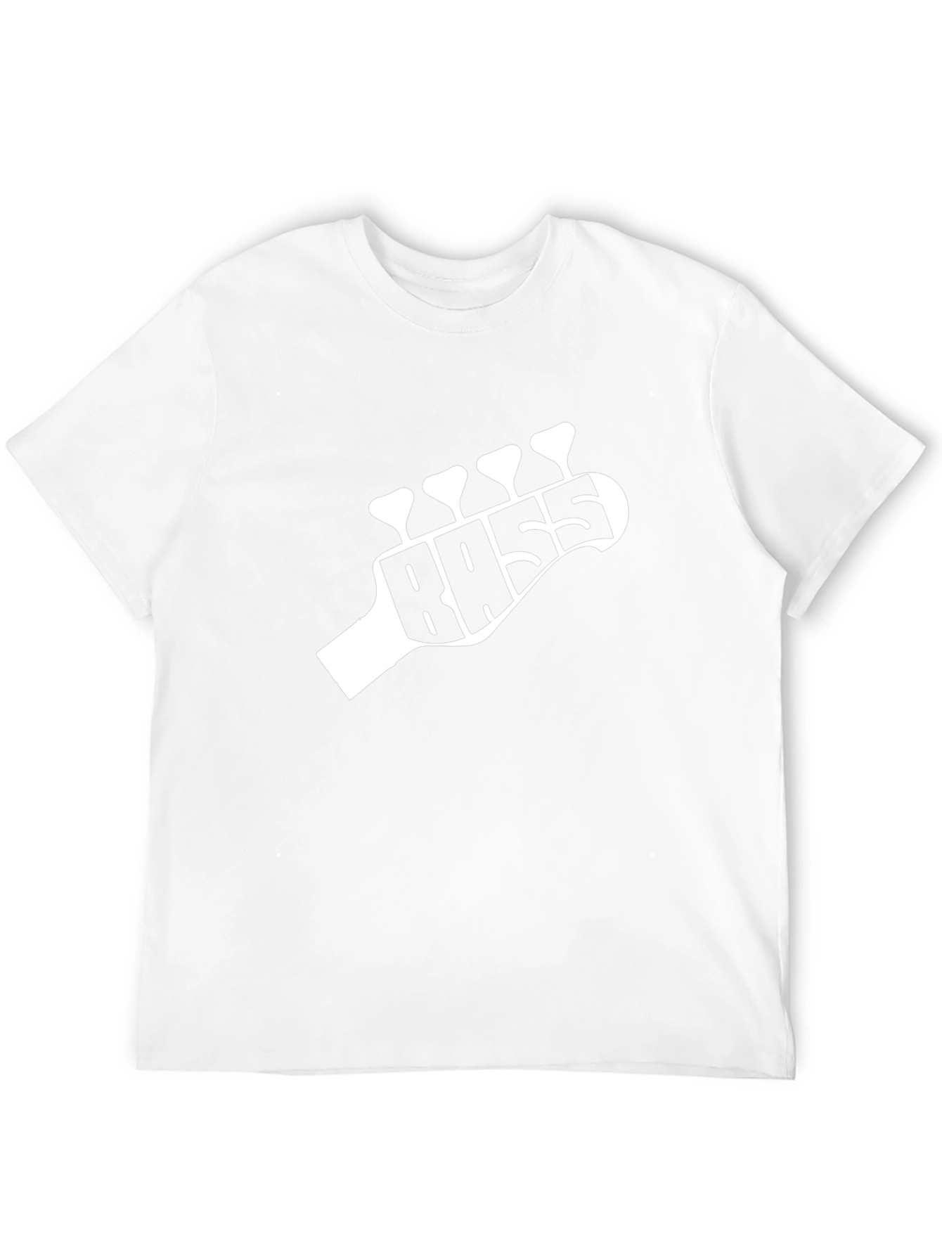 Bass Guitar Headstock T-Shirt - Musician Tee