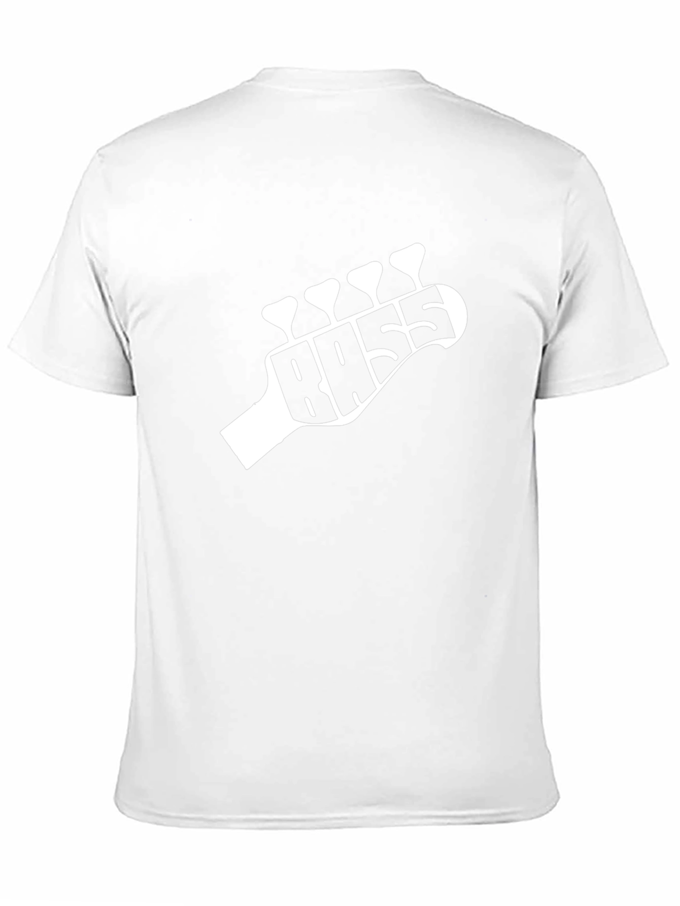 Bass Guitar Headstock T-Shirt - Musician Tee