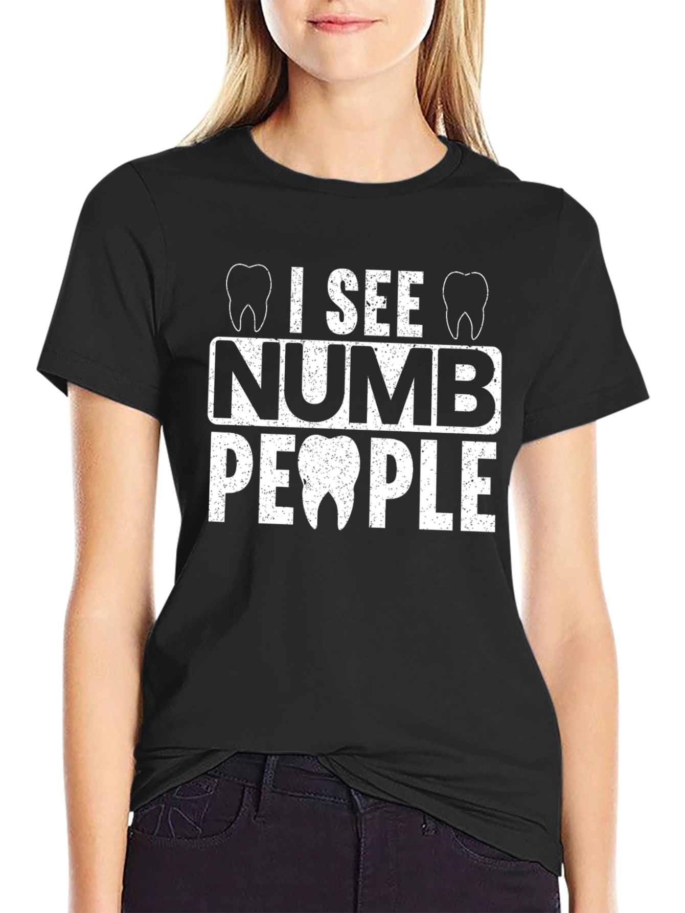 I See Numb People Dentist T-Shirt