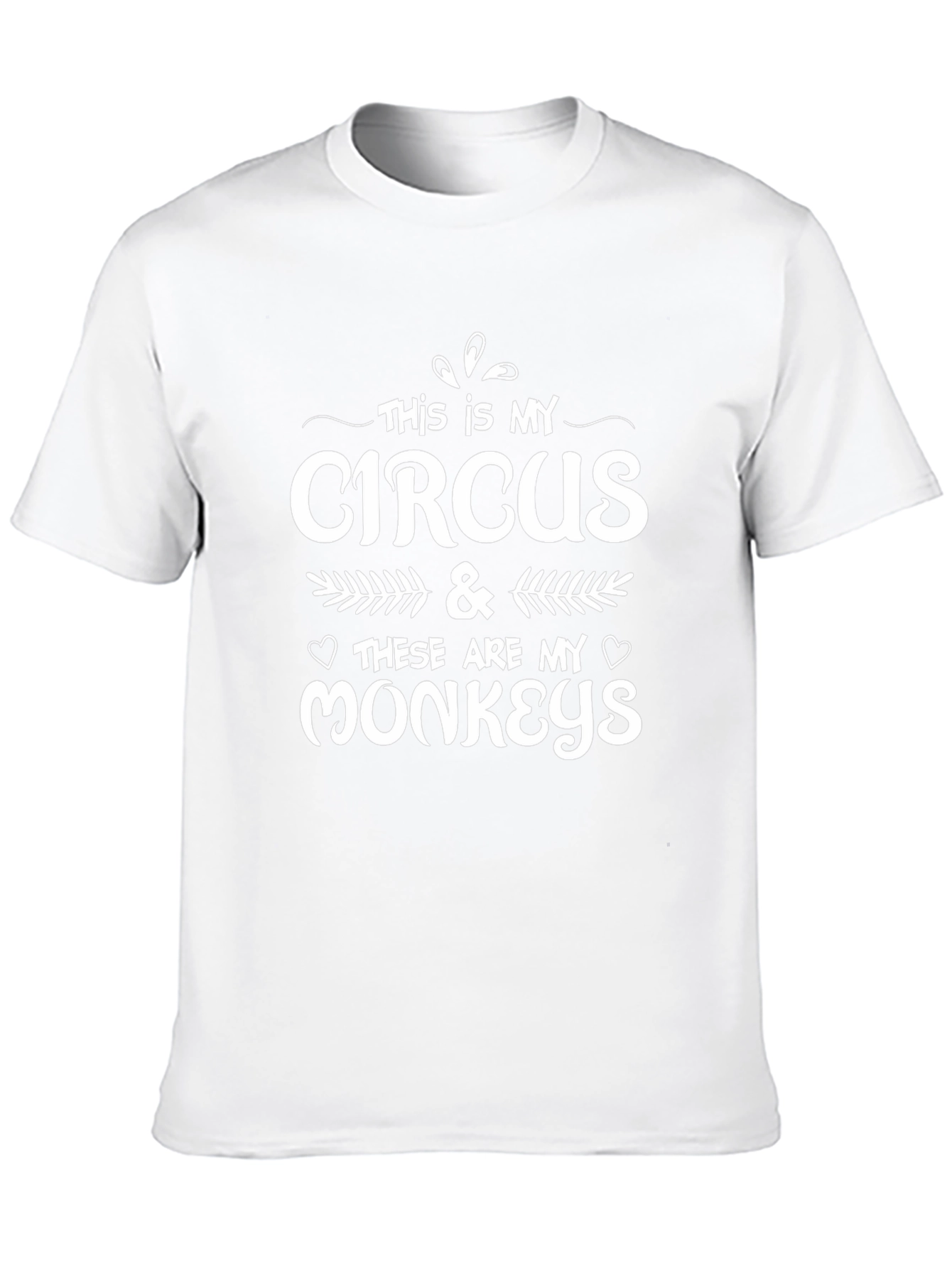 This is My Circus Monkeys Graphic T-Shirt