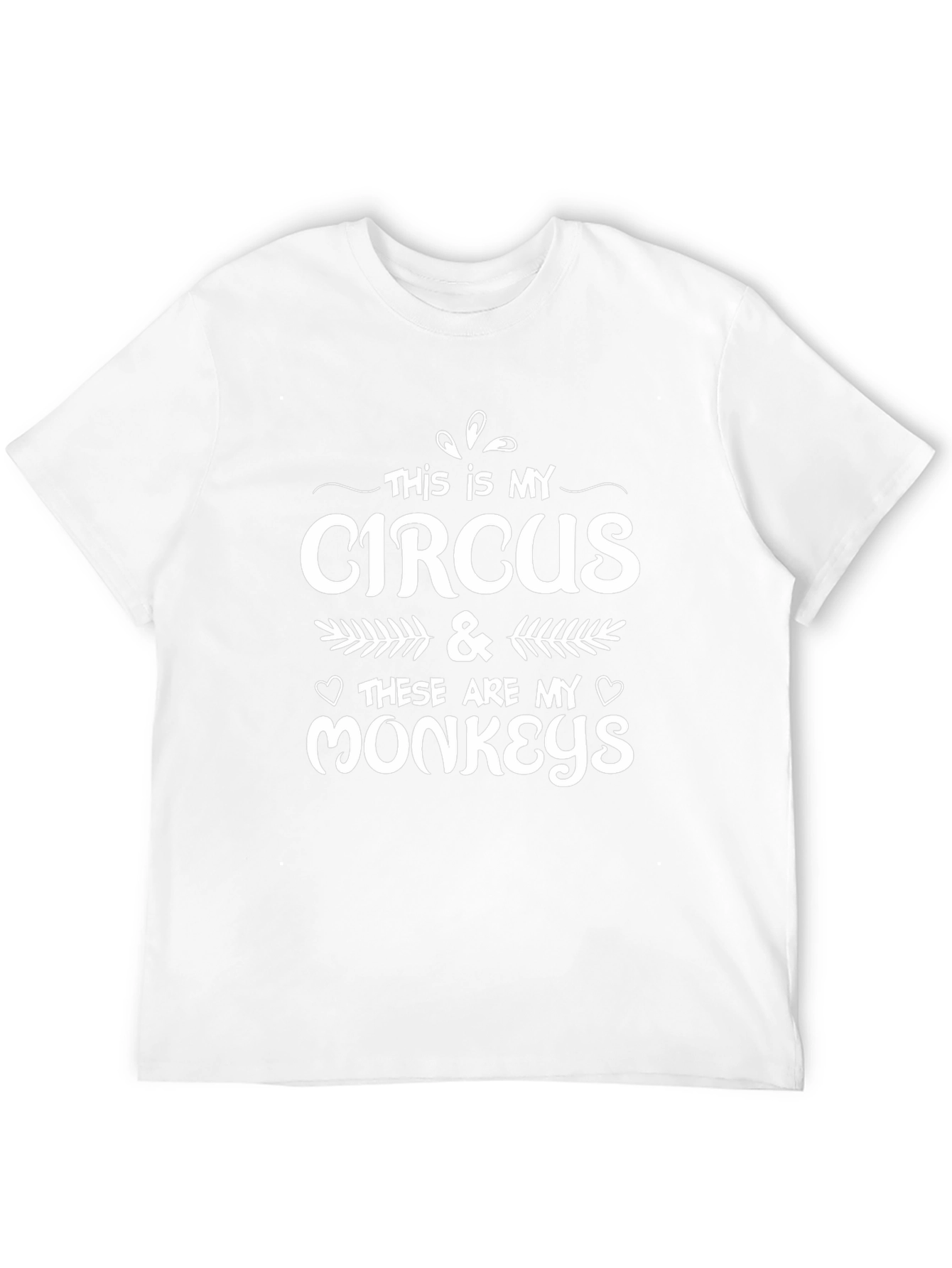This is My Circus Monkeys Graphic T-Shirt