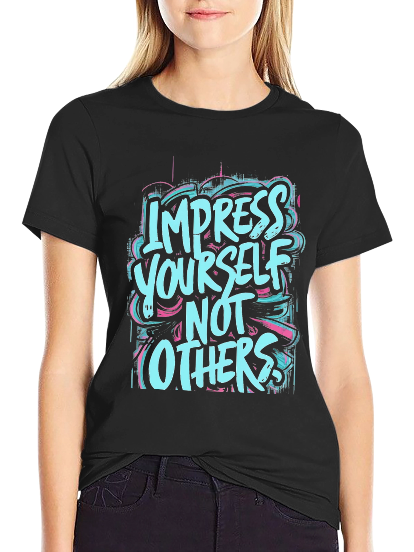 Impress Yourself Graphic T-Shirt