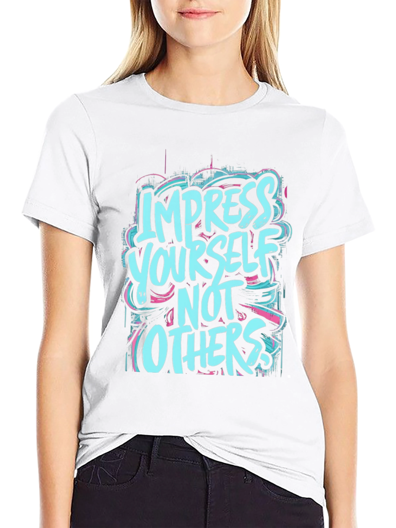 Impress Yourself Graphic T-Shirt