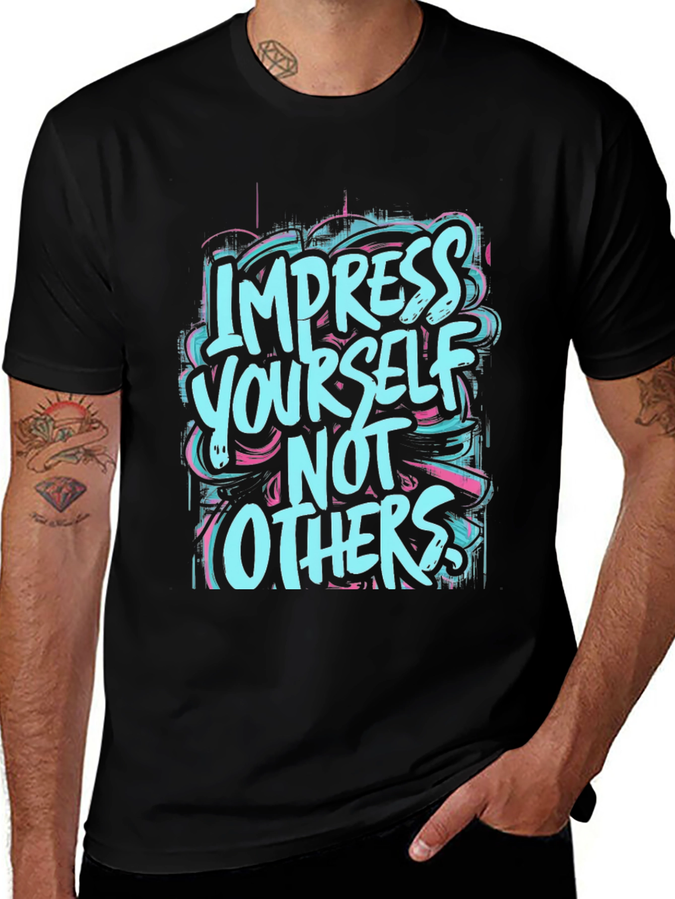 Impress Yourself Graphic T-Shirt