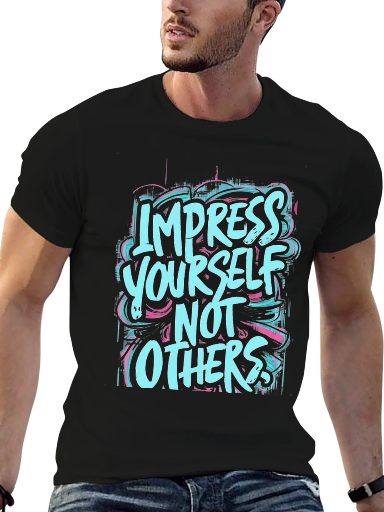 Impress Yourself Graphic T-Shirt