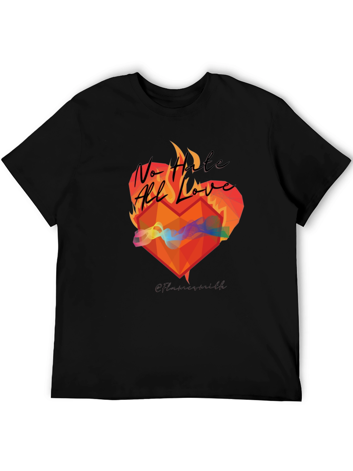 No Hate All Love Graphic T-Shirt