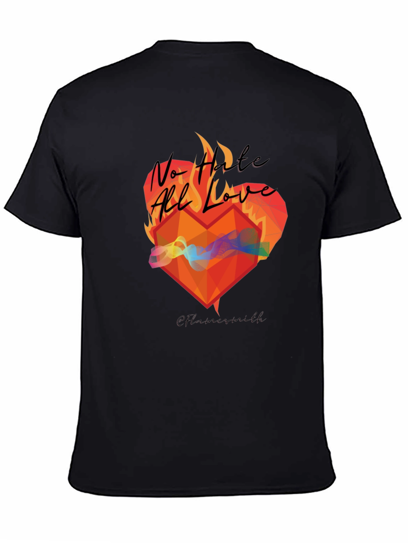 No Hate All Love Graphic T-Shirt