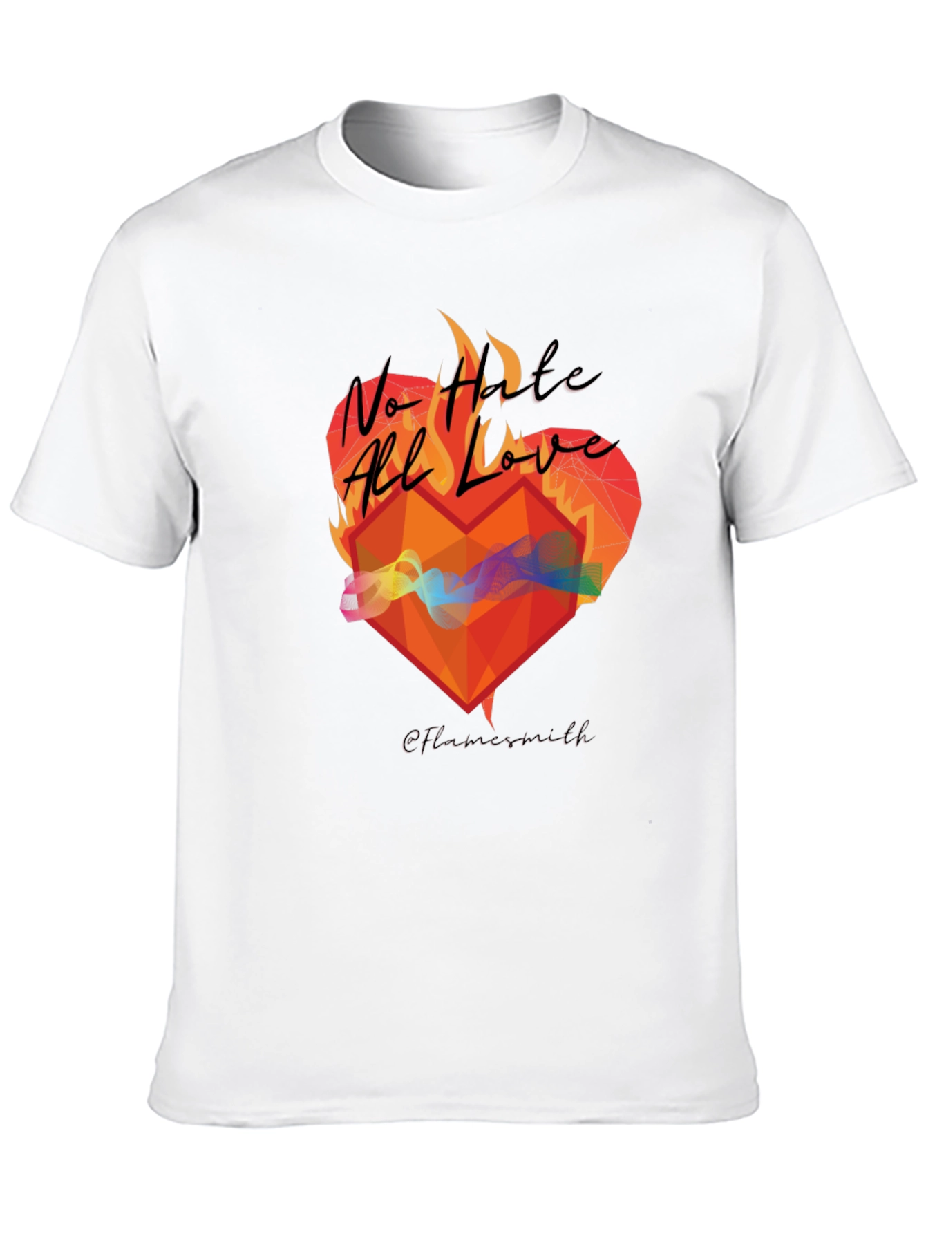 No Hate All Love Graphic T-Shirt