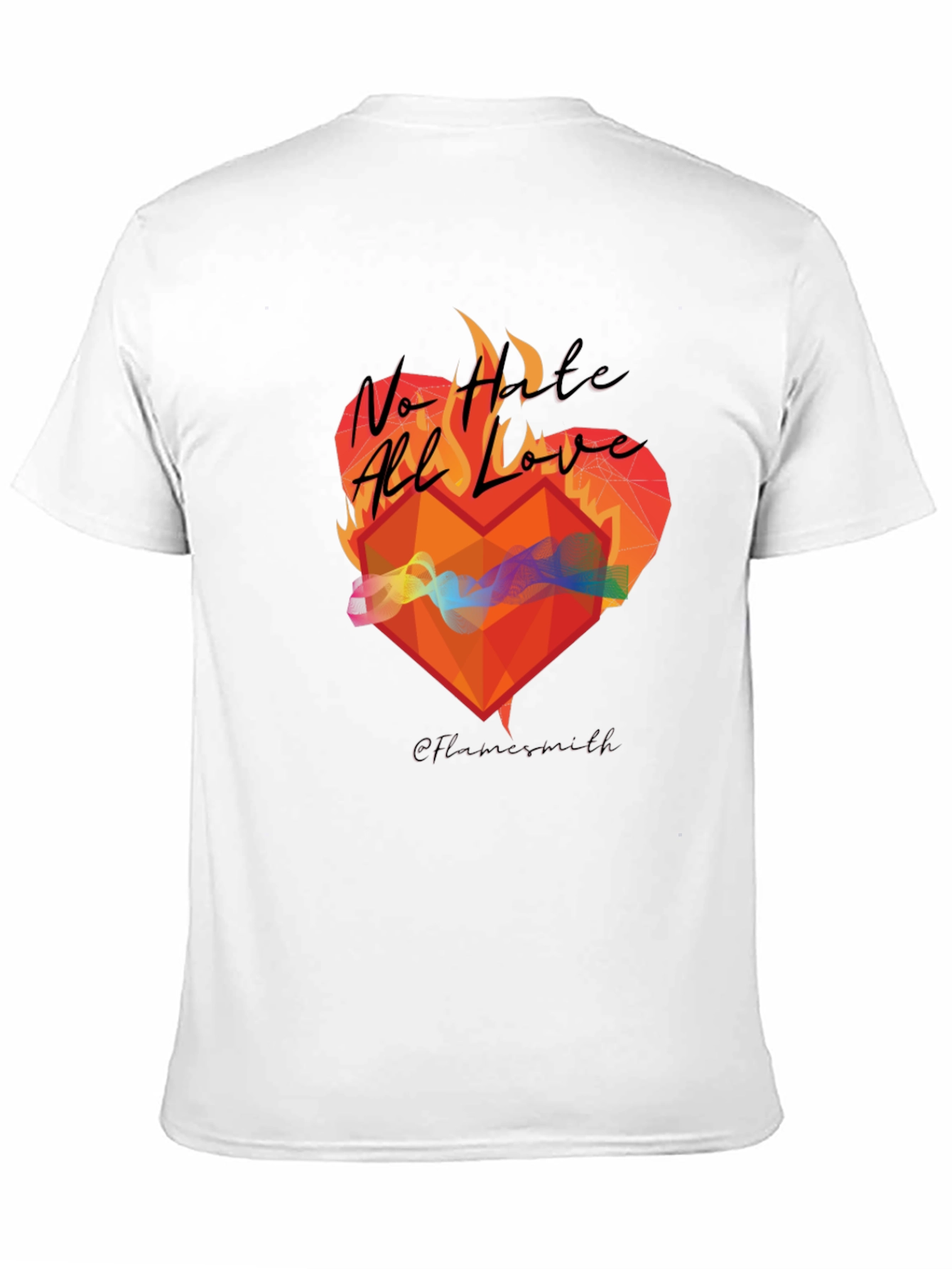 No Hate All Love Graphic T-Shirt