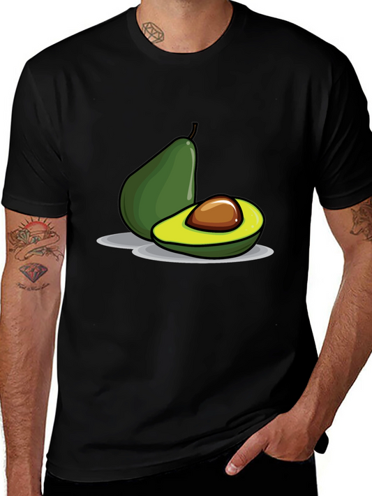 Avocado Graphic Print T-Shirt