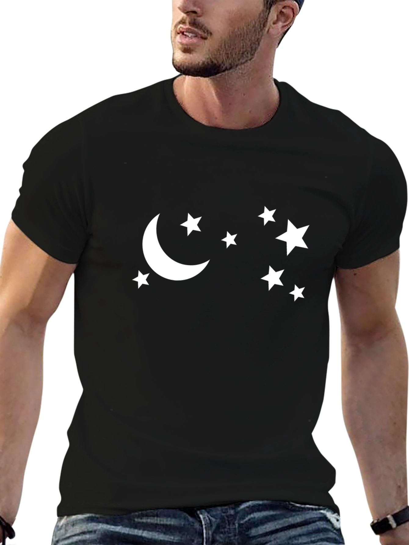 Moon and Stars Graphic Tee