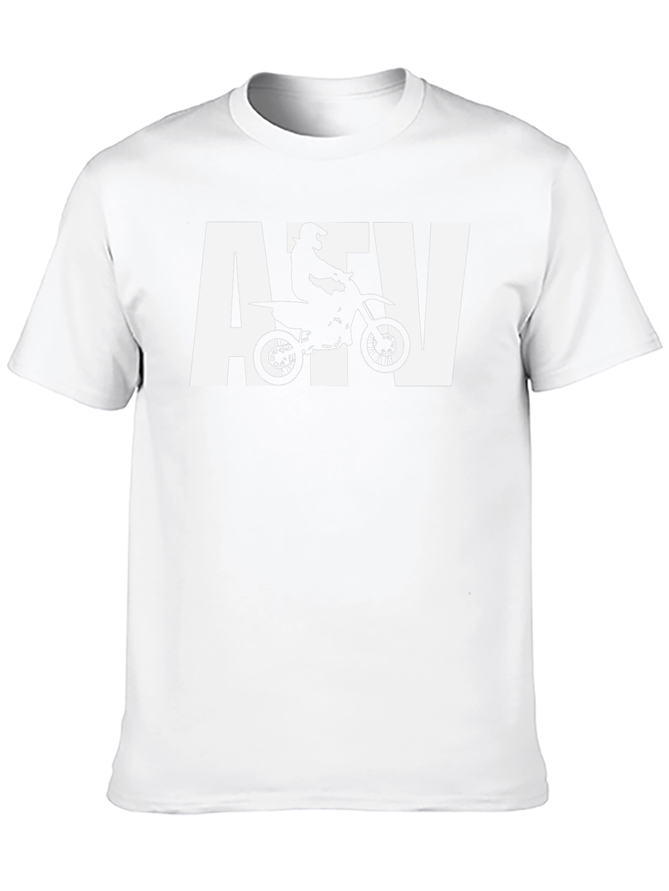 ATV Rider Graphic Tee - Dirt Bike Motocross T-Shirt