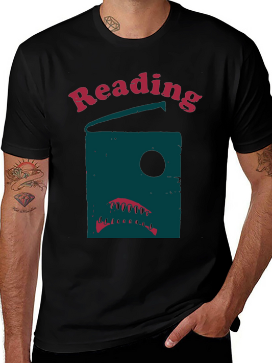 Reading Shark Graphic T-Shirt