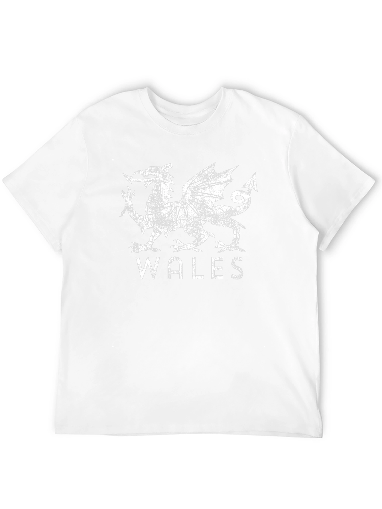 Wales Dragon T-Shirt - Distressed Graphic Tee