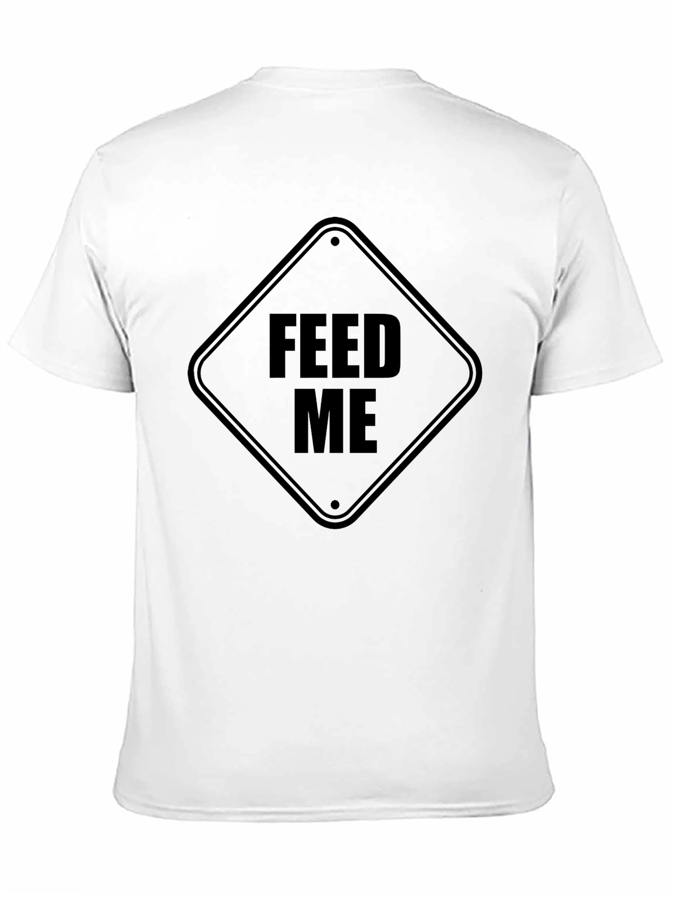 Feed Me Graphic T-Shirt - Black