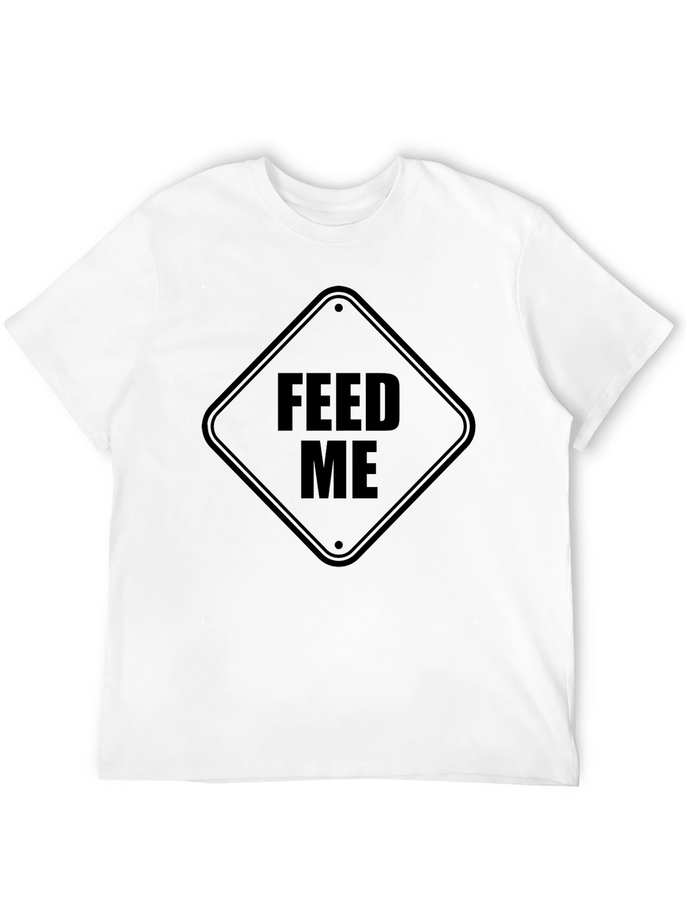 Feed Me Graphic T-Shirt - Black