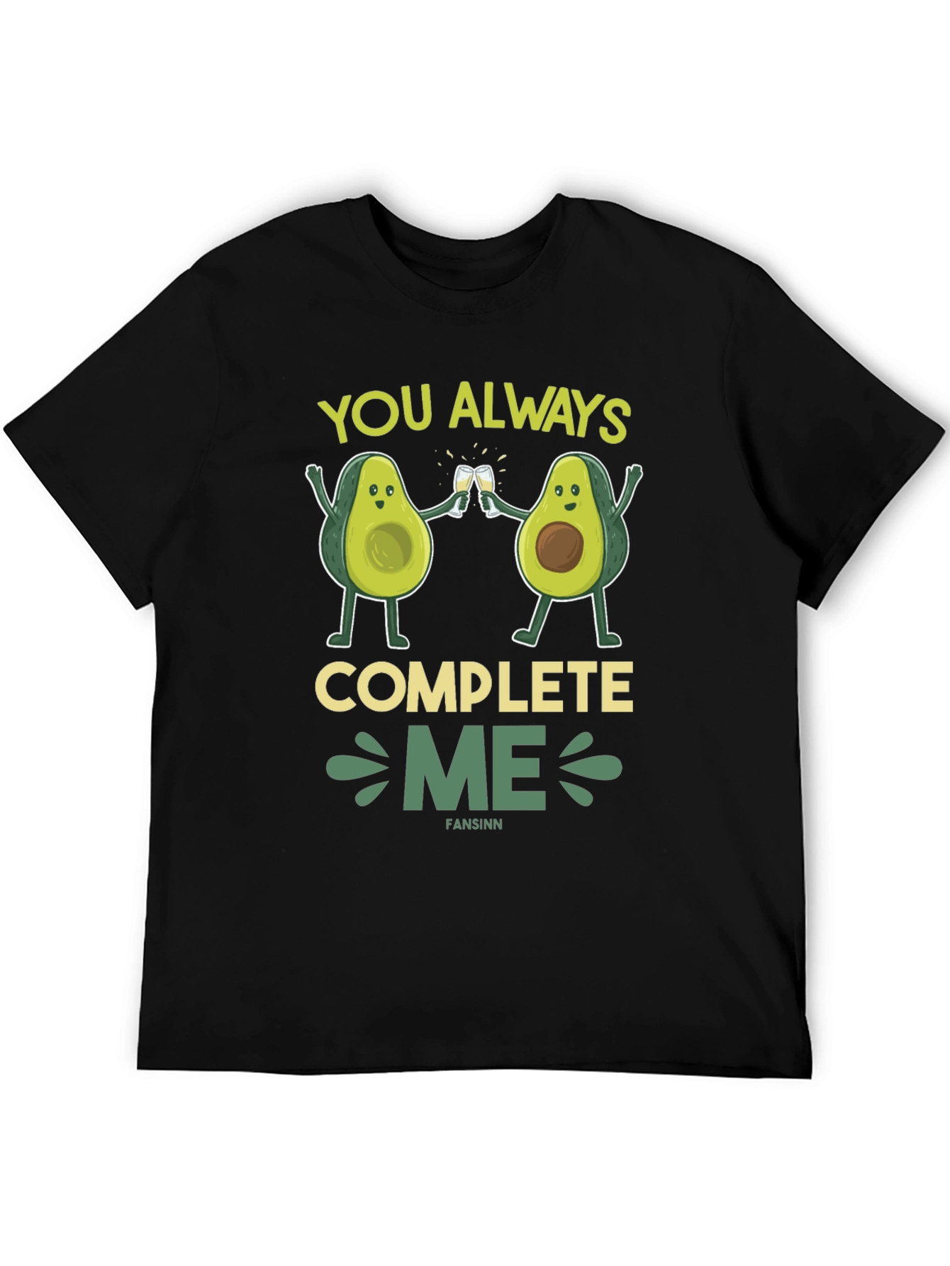 Avocado Couple T-Shirt - You Always Complete Me