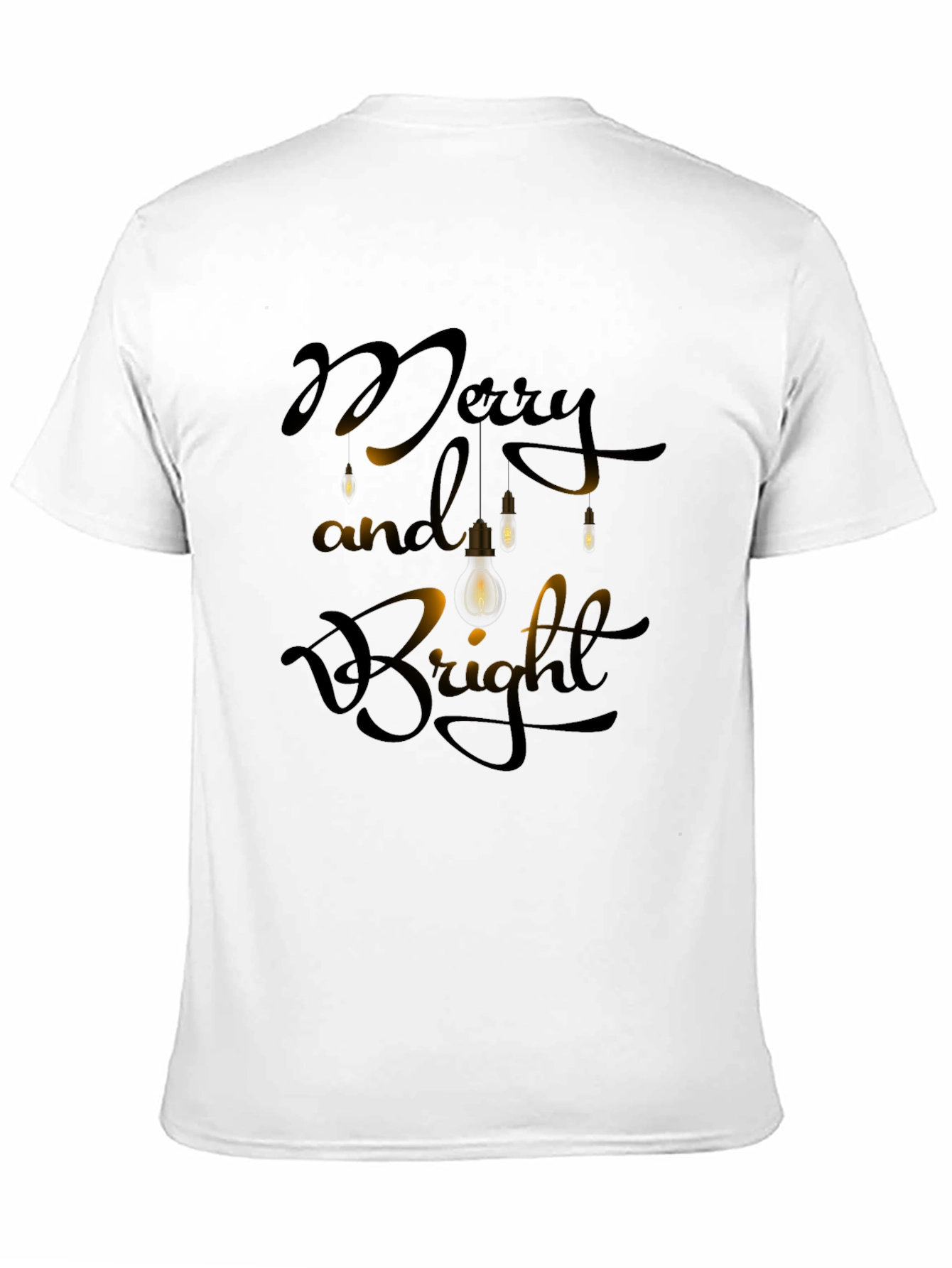 Merry & Bright Graphic Tee - Holiday Sparkle