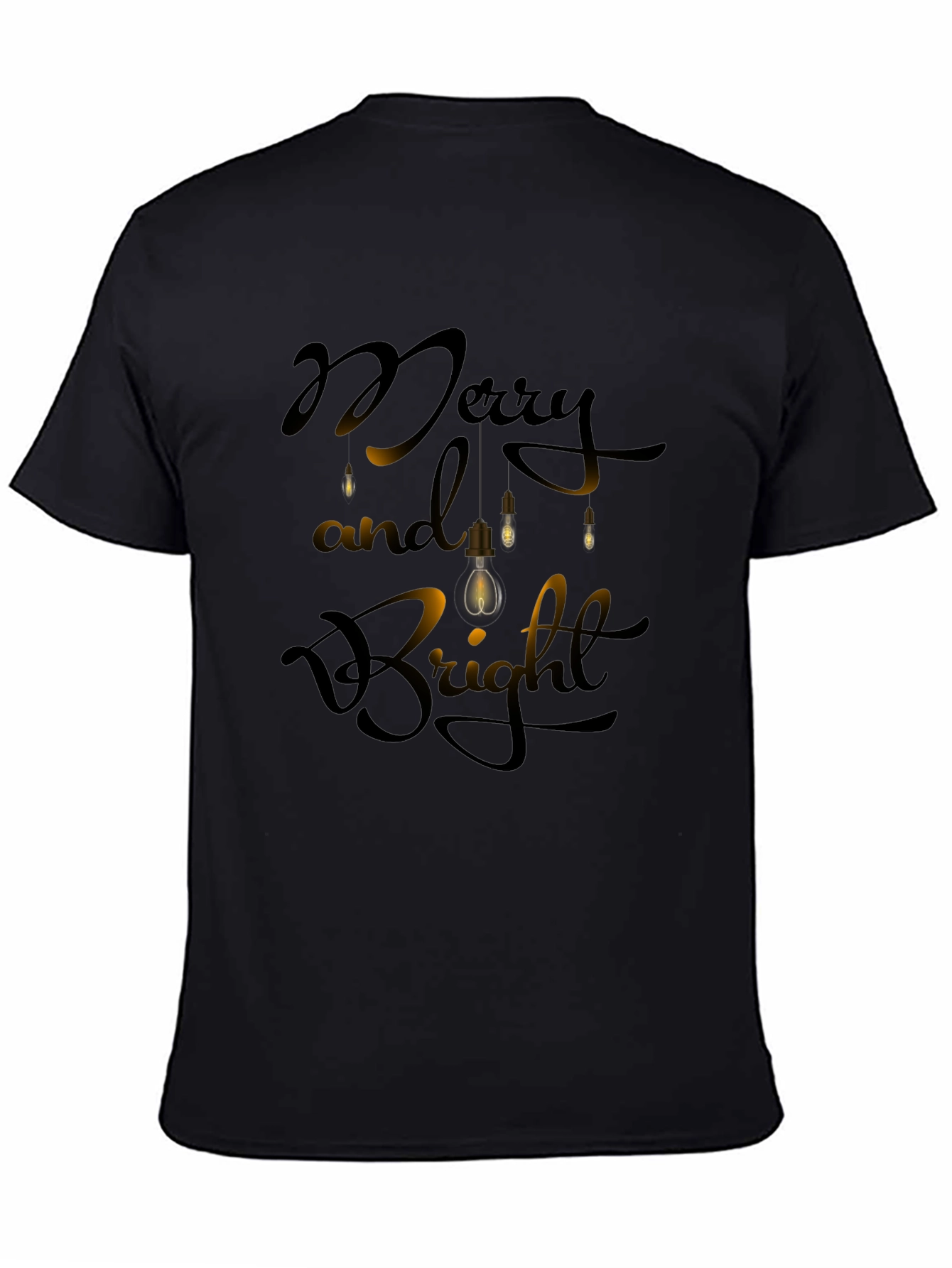 Merry & Bright Graphic Tee - Holiday Sparkle