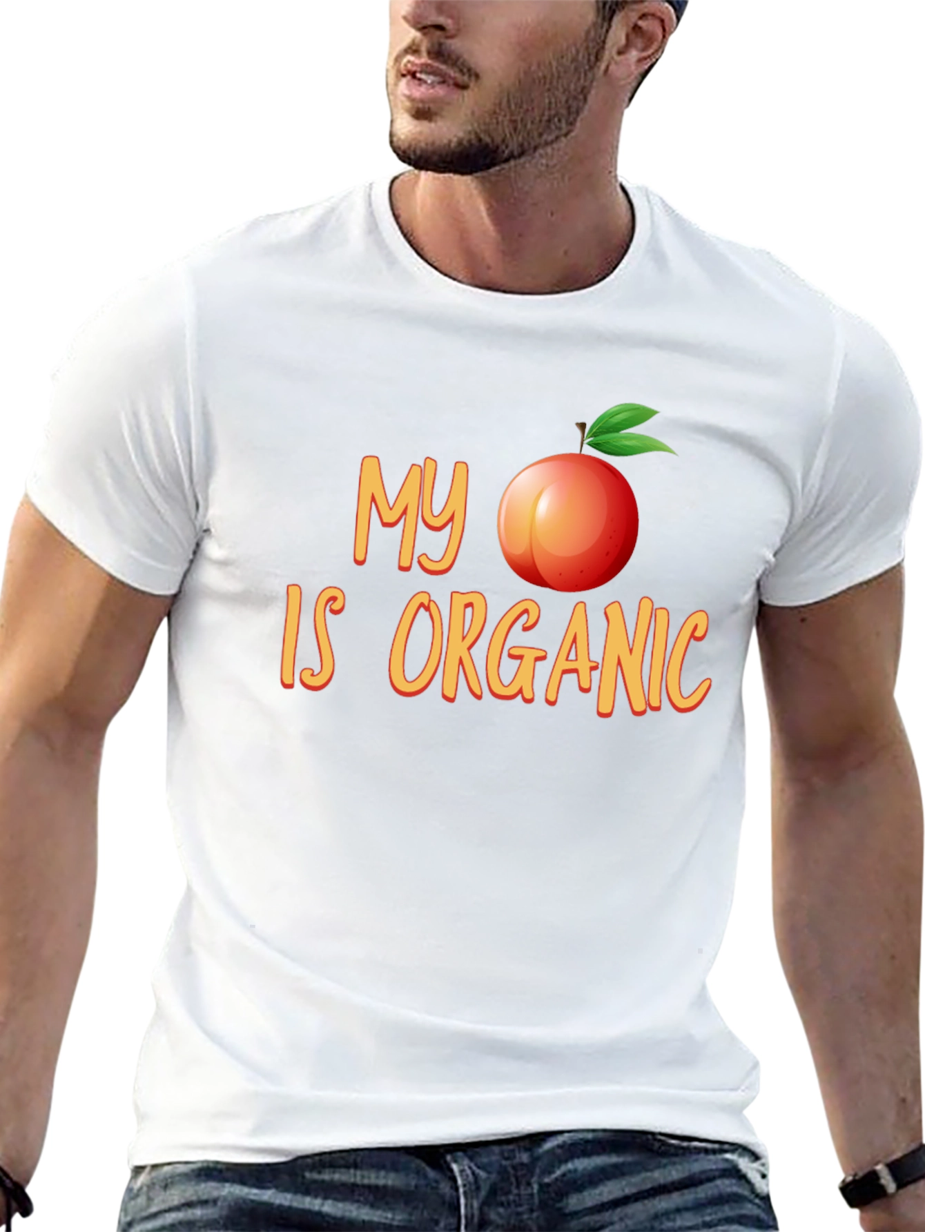 My Peach Is Organic Funny T-Shirt
