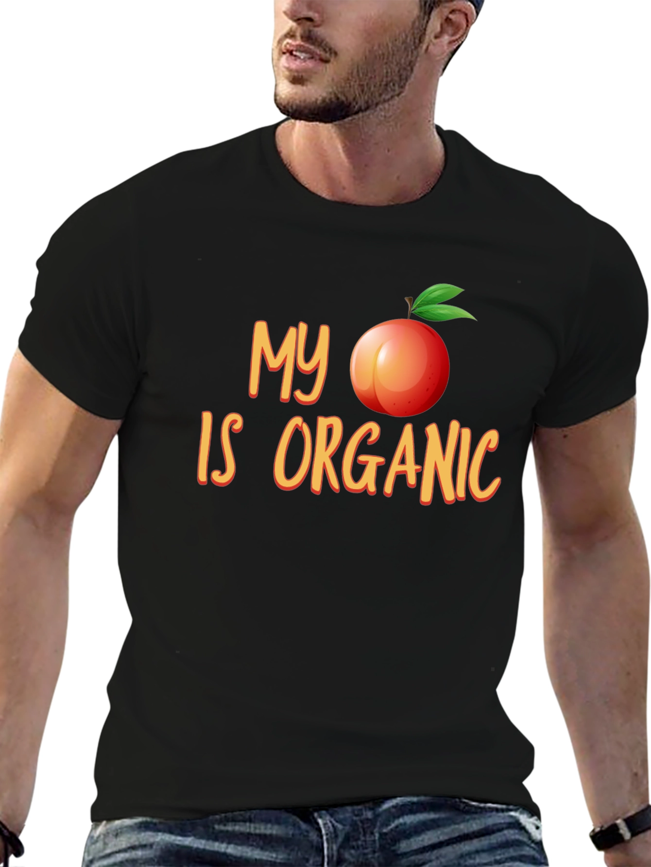 My Peach Is Organic Funny T-Shirt