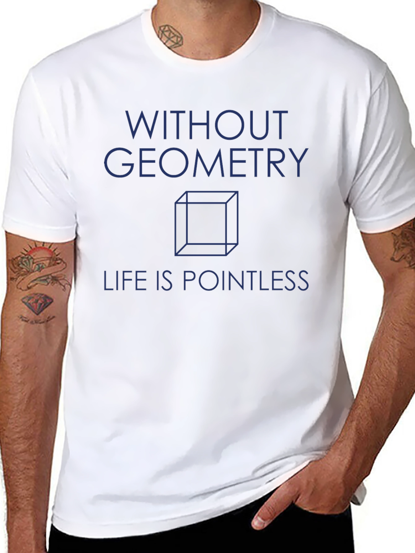 Geometry T-Shirt - Pointless Without It