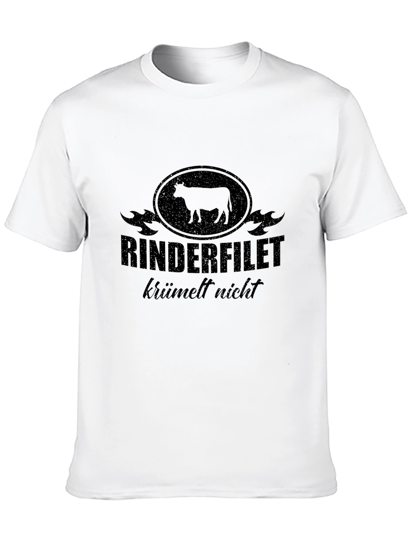 Rinderfilet Krümelt Nicht Black T-Shirt