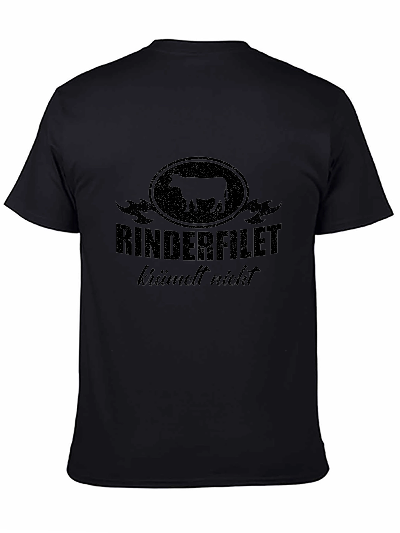 Rinderfilet Krümelt Nicht Black T-Shirt